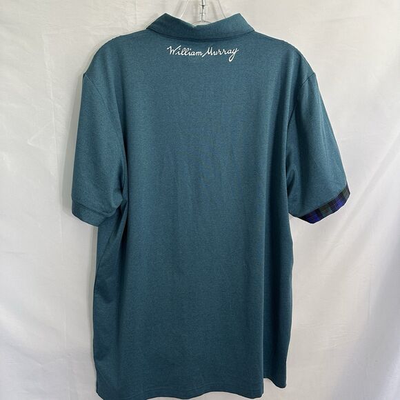 Bill William Murray Golf PGA TOUR Issued Polo Shirt Blue LARGE DA Points - Picture 8 of 9
